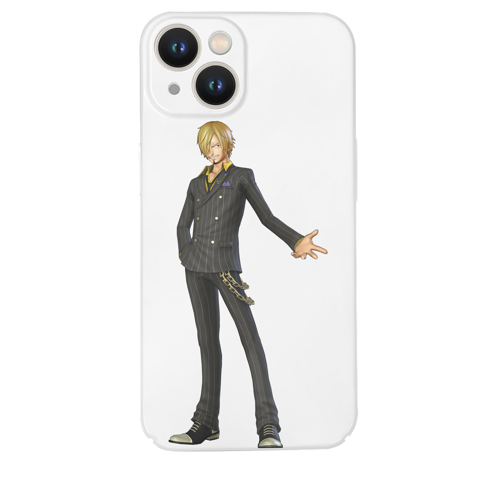 （画像用） ワンピース サンジ ONE PIECE Sanji 【iPhone 14シリーズ対応】ハードケース